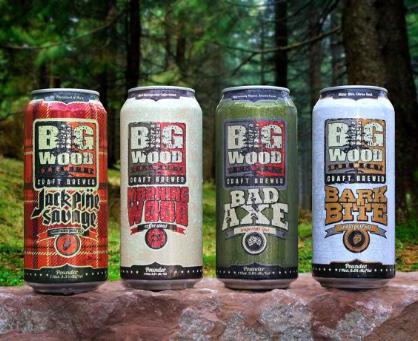 Big Wood's Craft Beers Hit Markets in Rexam Cans