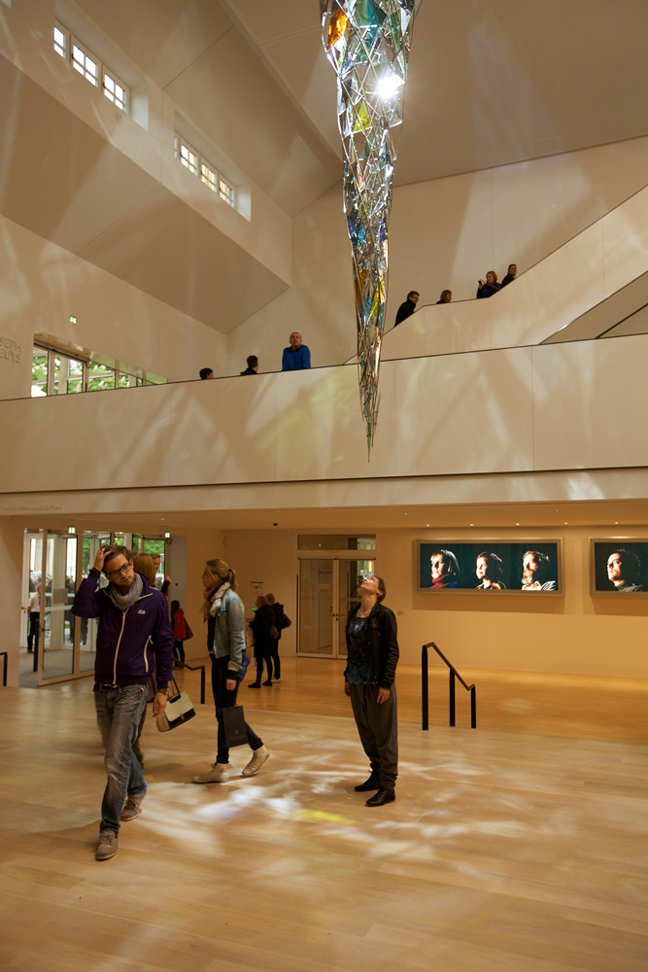 Olafur Eliasson's Breathtaking Wirbelwerk Glass & Light Exhibit_2