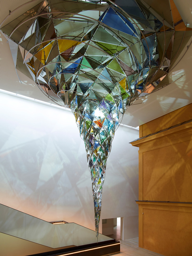 Olafur Eliasson's Breathtaking Wirbelwerk Glass & Light Exhibit_4