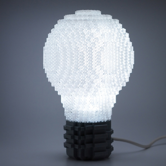 The Giant Lego Light Bulb by Mr. Attacki