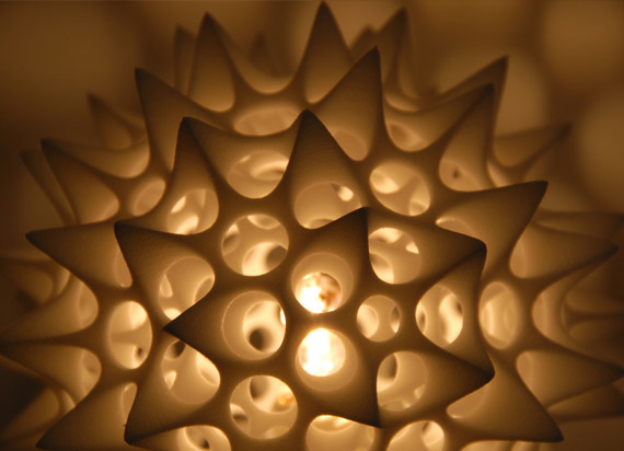 The 3D Printed Ocean Inspired Radiolarian Lamp_3