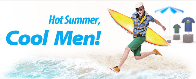 Hot Summer, Cool Men! - A Touch of Cool in Such Hot Summer for Men!