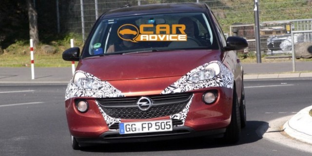Opel Adam OPC: Potential Performance Mini Spied