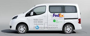 FedEx Express to test Nissan e-NV200 EV in July