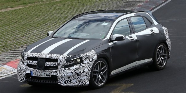 Mercedes-Benz GLA45 AMG: Performance Crossover Spied