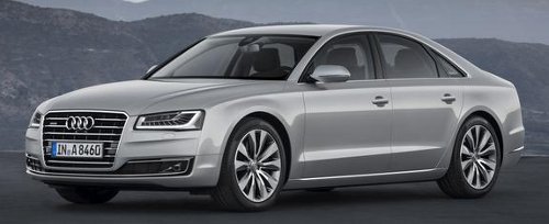 Audi Unveils 2014 A8 Sedan