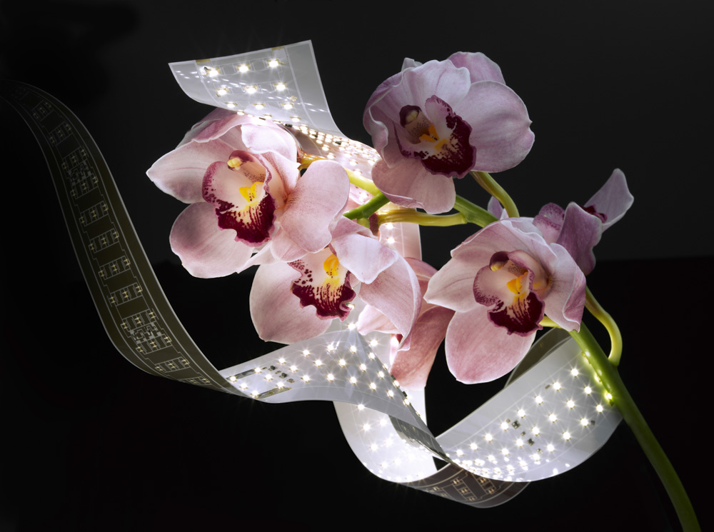 GE Lighting and Cooledge Lighting Collaborate on LED Light Sheets