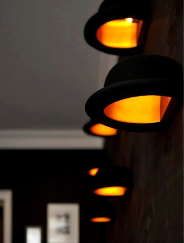 Jake Phipps' Brilliant Jeeves Bowler Hat Wall Sconce_3