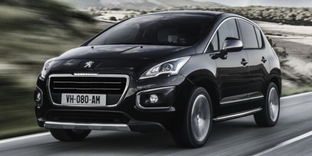 Peugeot 3008 Facelifted for 2014