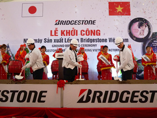 Bridgestone Begins Construction on New Tyre Plant in Vietnam