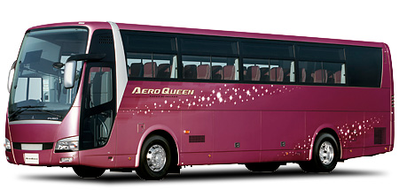 Fuso unveils 2012 Aero Queen, Ace tourist buses in Japan