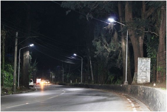 Greening Streets of Baguio City in The Philippines with GE LED Lights