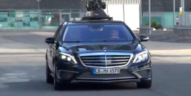 Mercedes-Benz S65 AMG: Performance Limousine Caught Filming