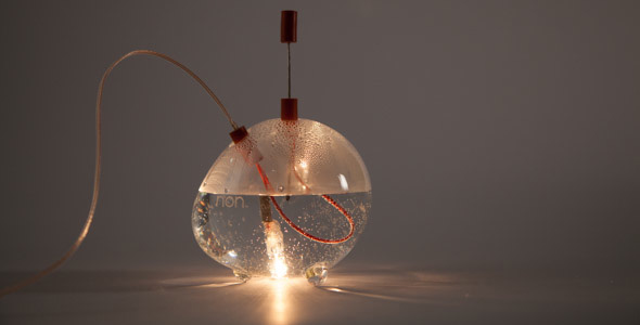 Nondesigns Wet Lamp: Water Electricity Have Made Friends_1