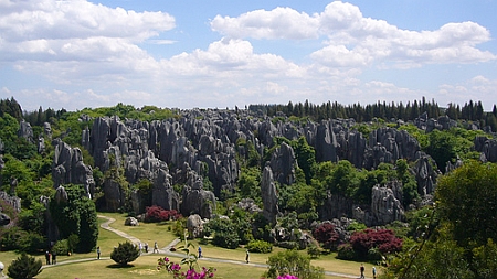 The Famous Stone Forest in Yunnan, China_1