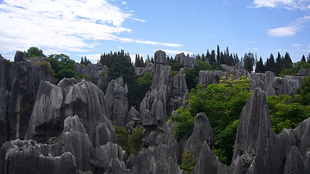 The Famous Stone Forest in Yunnan, China_3