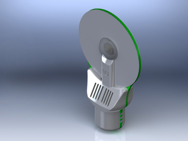 2D-Light LED Disk: New 60W Incandescent Light Bulb Replacement_1