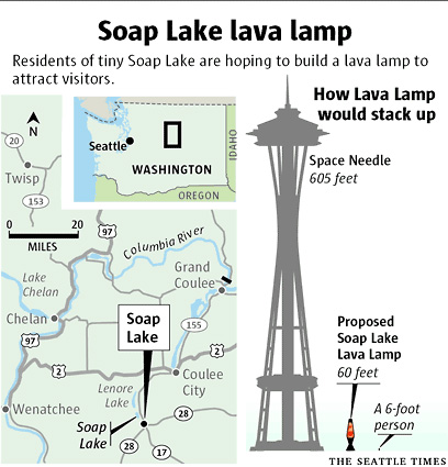 Soap Lake, Washington: World's Largest Lava Lamp_1