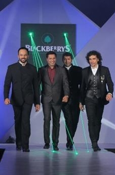 Four Bollywood Directors Walk Ramp for Blackberrys AW2012