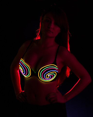 Kinky LED Push up Bras to Get Any Party Going