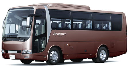 Fuso launches 2012 Aero Ace MM Tourist Bus in Japan