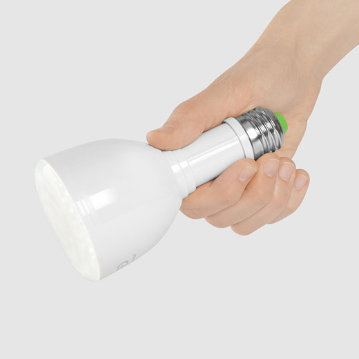 The Bulb Flashlight: LED Rechargeable Light Bulb