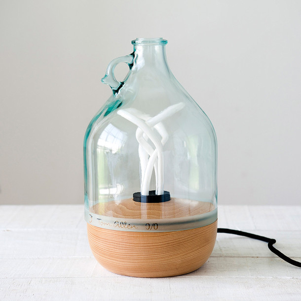 Dama Light by Lucirmas: The Light Bulb in a Bottle