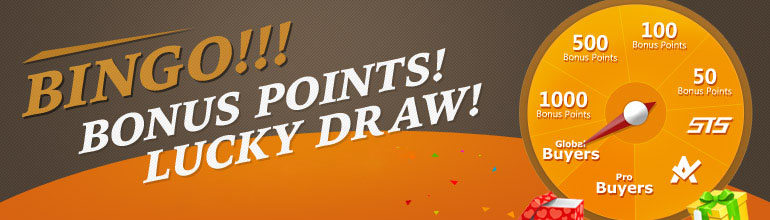 Bingo! Bonus Points! Lucky Draw!