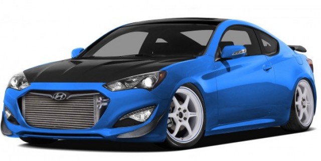 Hyundai Genesis Coupe: 1000hp Sema Concept Revealed