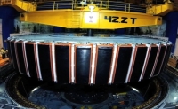 Bc Hydro Installs a 1-Million Pound Rotor at Gm Shrum
