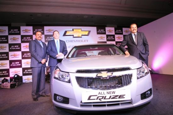 GM India launches new Chevrolet Cruze
