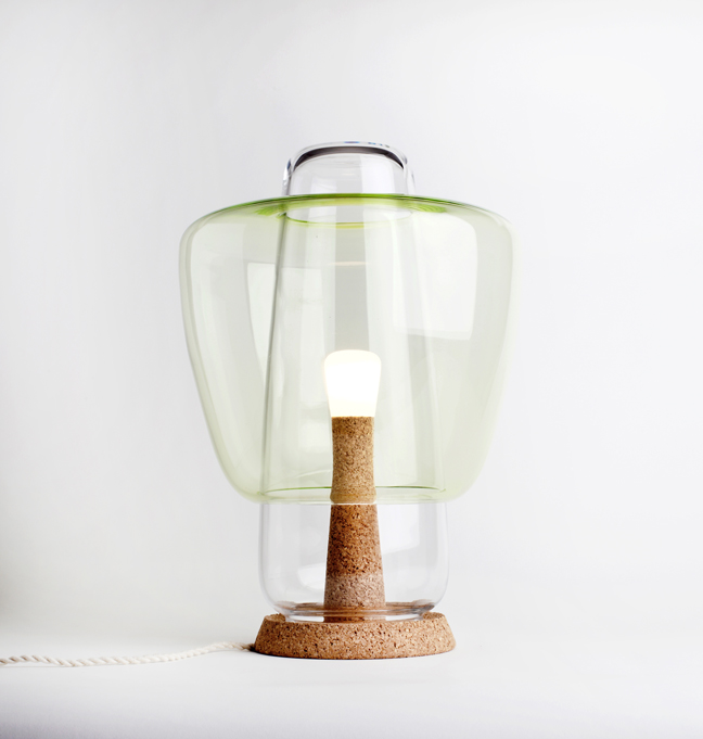 The Stackable, Changeable Phyto Lamp Glass Sculpture
