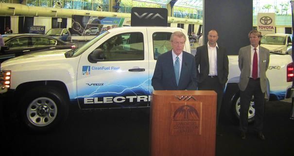 US DOE Contracts Via Motors to Develop Electric Pick-up Trucks, Vans