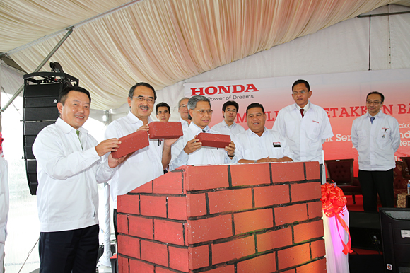 Honda breaks ground on second production line in Malaysia