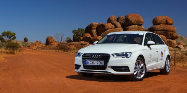 Audi A3 Sportback Hits The Road with World Solar Challenge