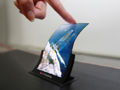 LG Display Production Smartphone with Flexible Organic EL Panel