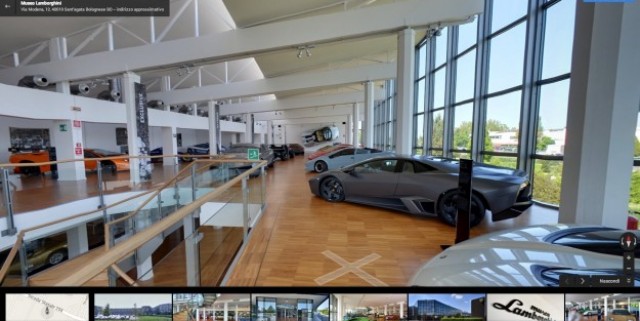 Lamborghini Launches Google Maps Virtual Museum Tour