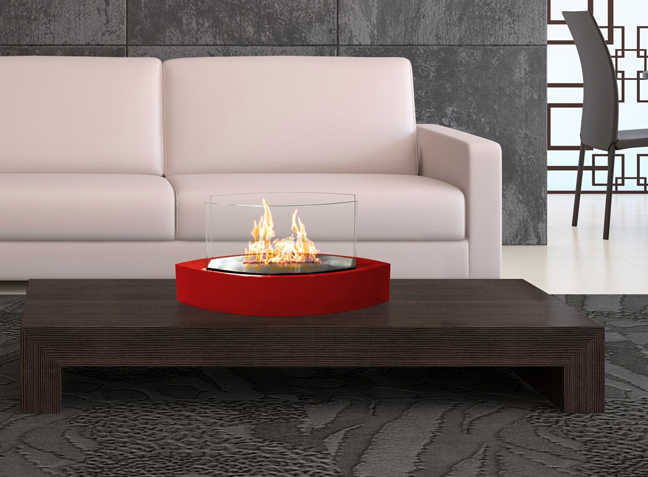 Colorful Contemporary Ventless Lexington Indoor Fireplace_1