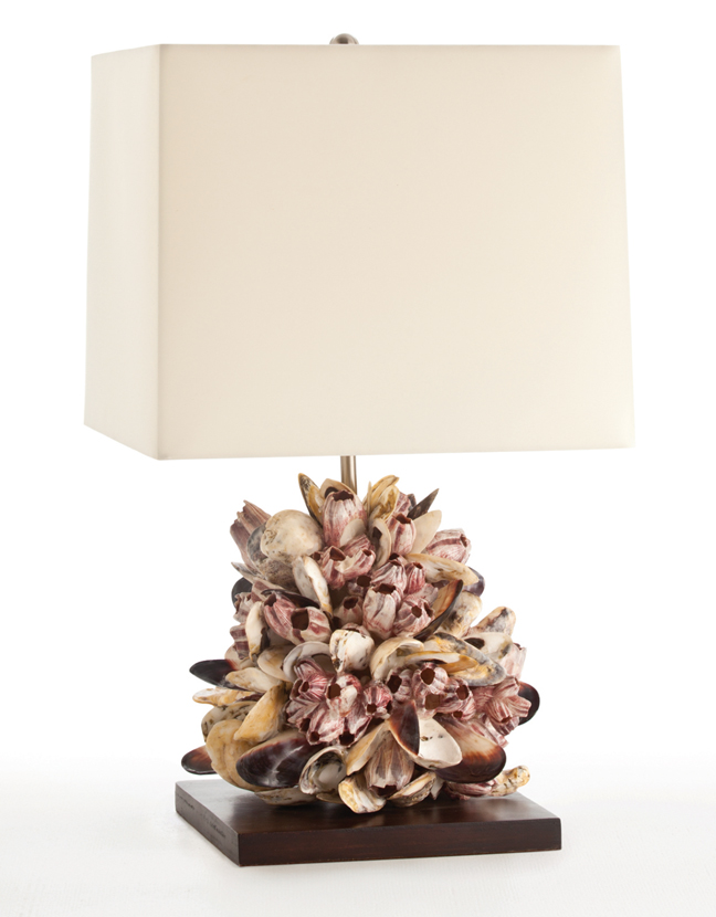 Arteriors Lighting's Kourtney Table Lamp's Colorful Coral Reef