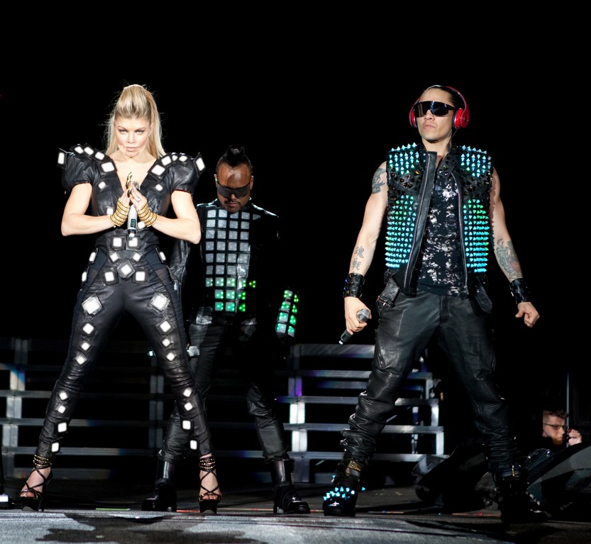 Black Eyed Peas Light up Paris Stage with Futuristic Philips OLED Costumes
