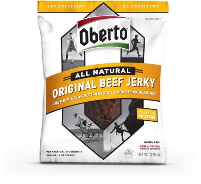 Oberto Brands Launches New Packaging and Branding for Jerky Line