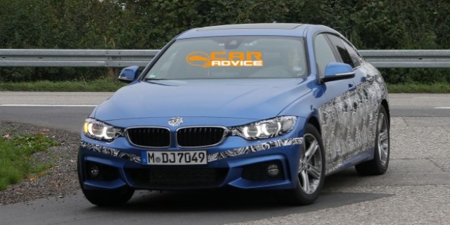 BMW 4 Series Gran Coupe: Four-Door Spied with M Sport Pack