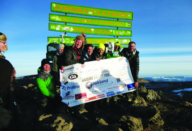 Oakland Team Raises &pound;10k Climbing Kilimanjaro