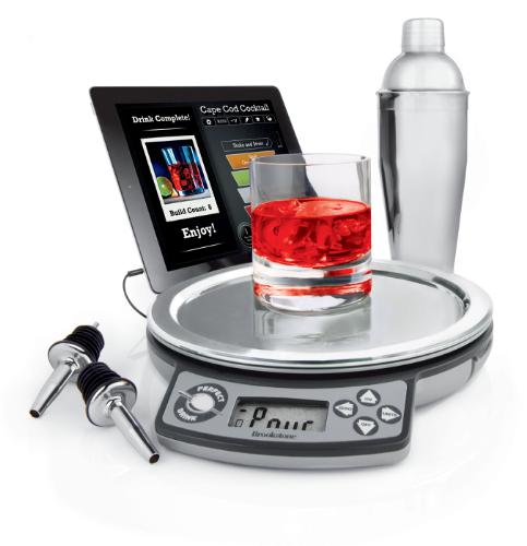 Brookstone Introduces APP-Controlled Smart Bartending System for Home Bartenders