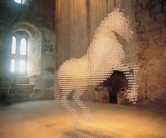 Stella Mccartney's Lucky Spot Swarovski Horse Chandelier_1