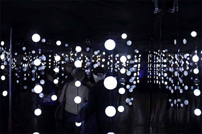Scotiabank Nuit Blanche's AD Astra Light Installation
