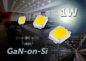 Toshiba Launches Second-Generation GaN-on-Si White LEDs