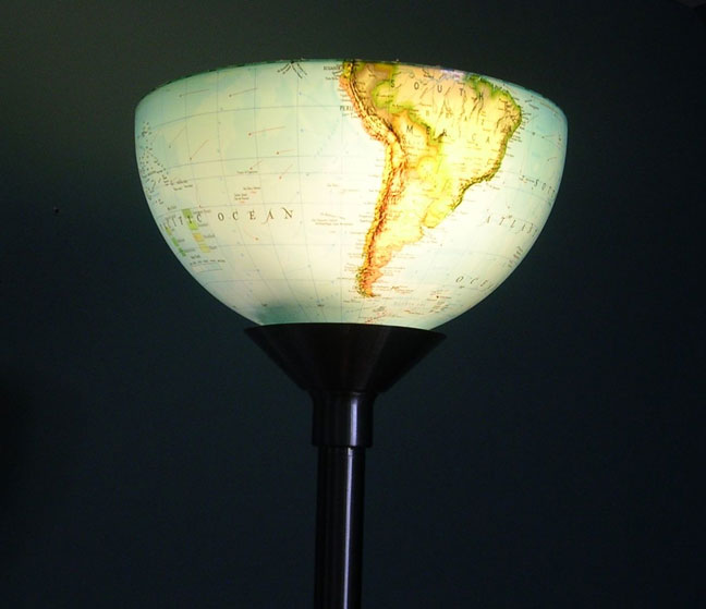 The World Globe with Lights_2