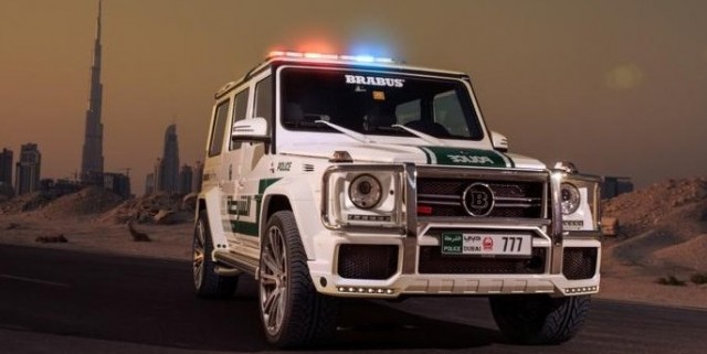 Mercedes-Benz G63 AMG: Brabus-Tuned Beast Joins Dubai Police Force