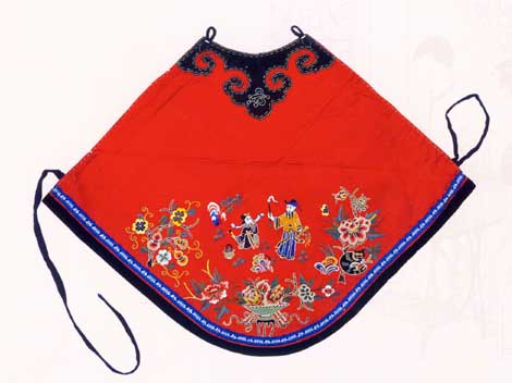 Traditional has later become the underwear to keep the belly warm and protect the breast